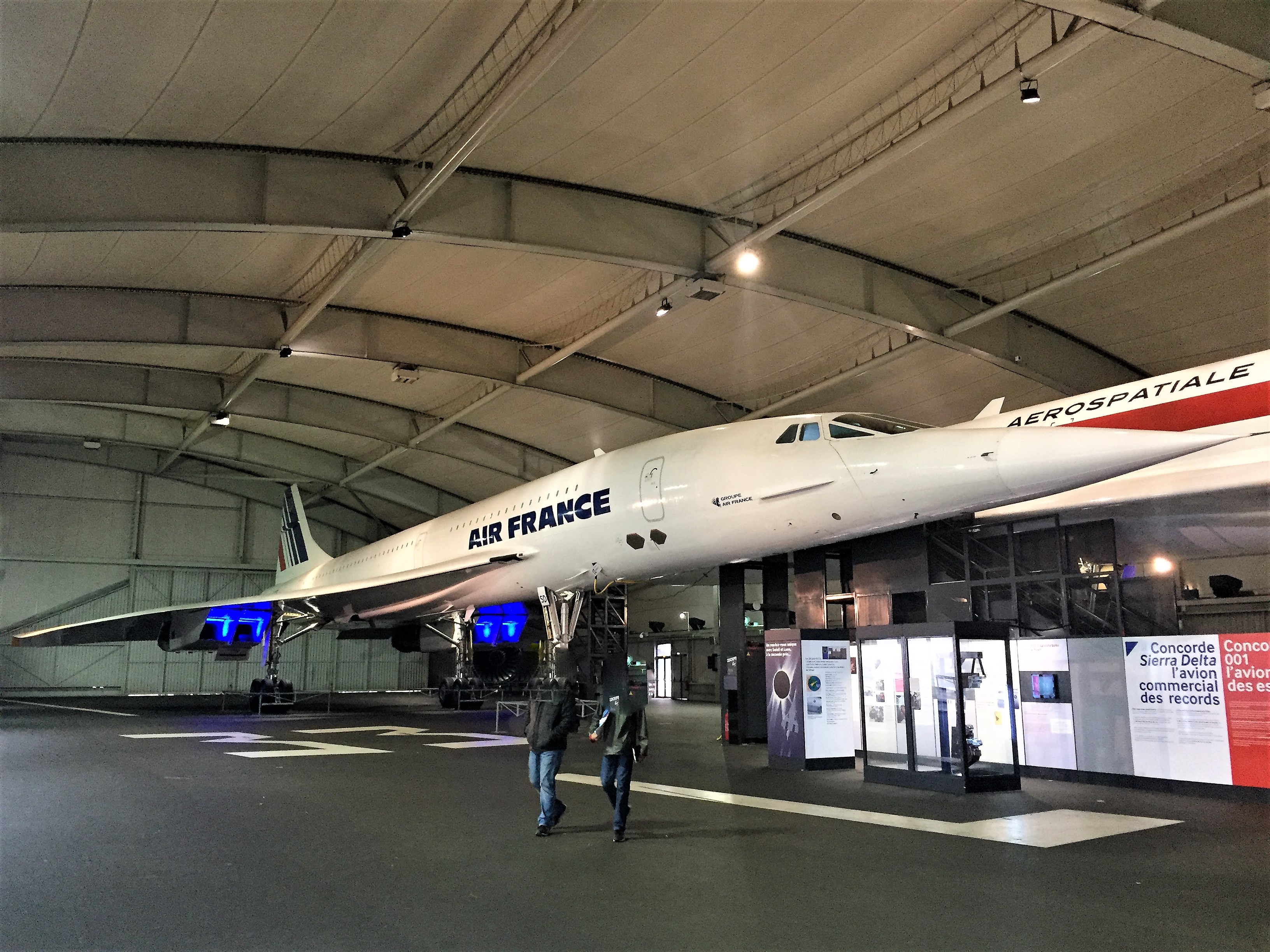 ル・ブルジェ航空宇宙博物館のコンコルド