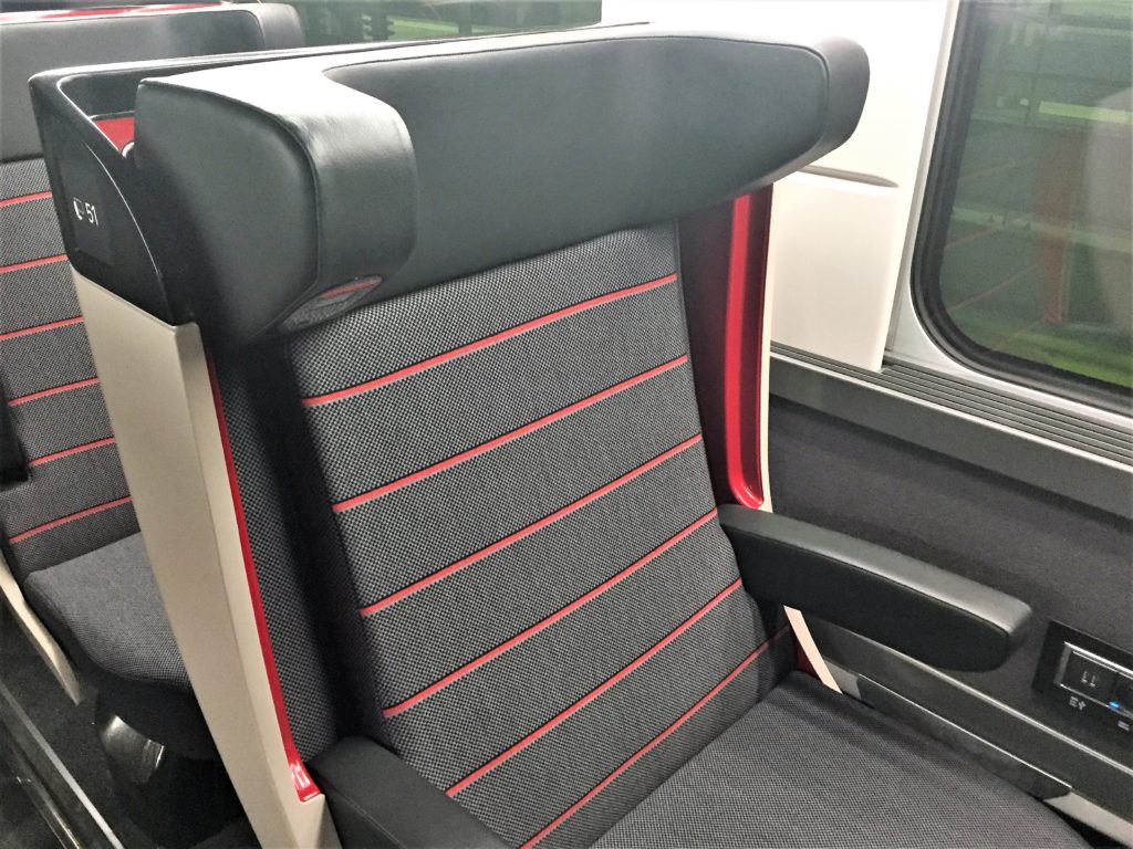 TGVの新シート