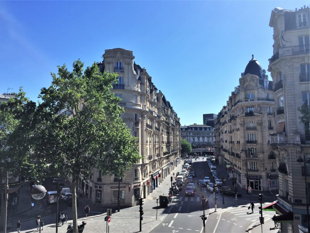 プロムナード・プランテから見たパリの街並み